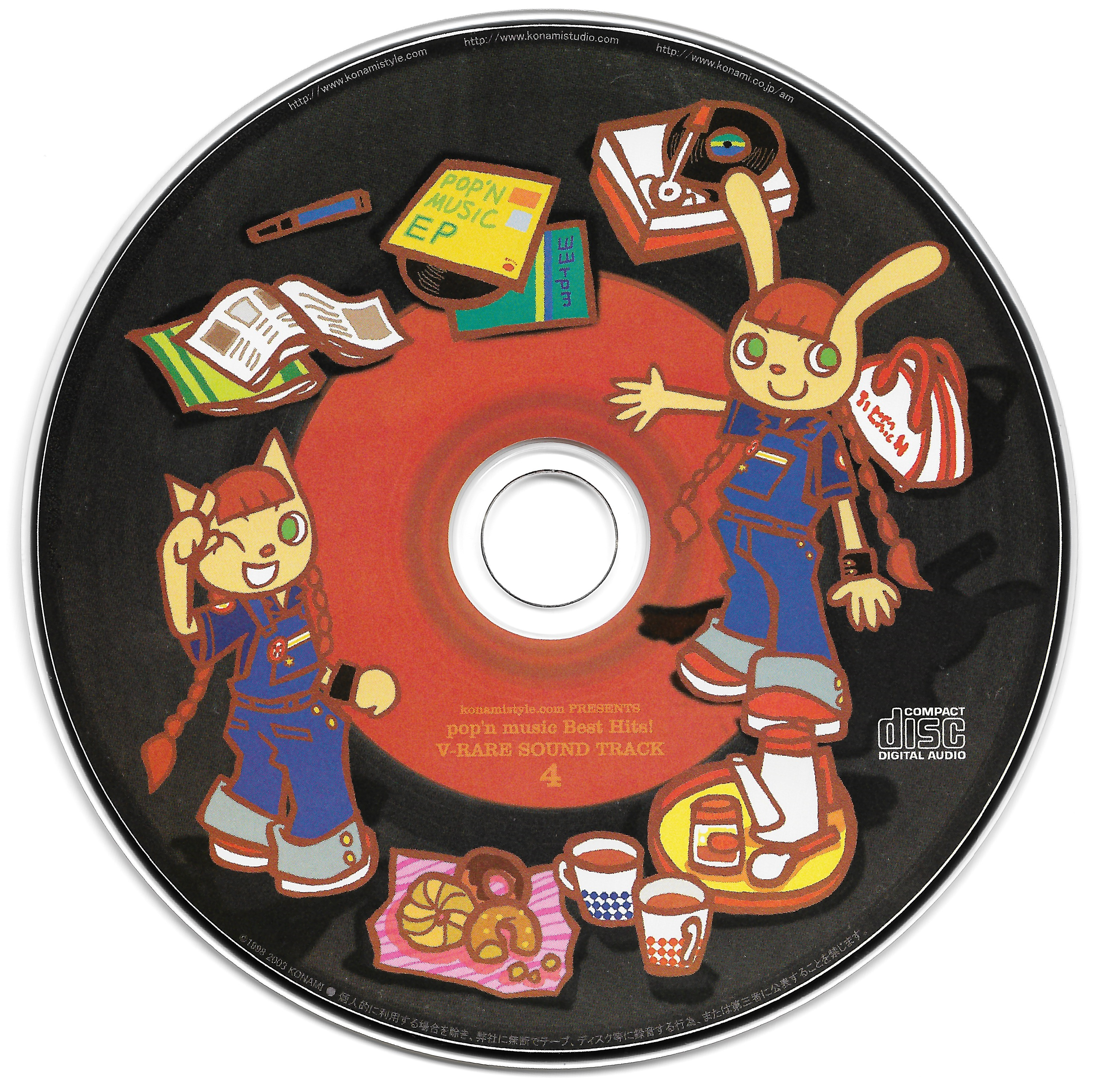 V-RARE SOUNDTRACK 4 - pop'n music Best Hits! (2003) MP3 - Download V-RARE  SOUNDTRACK 4 - pop'n music Best Hits! (2003) Soundtracks for FREE!